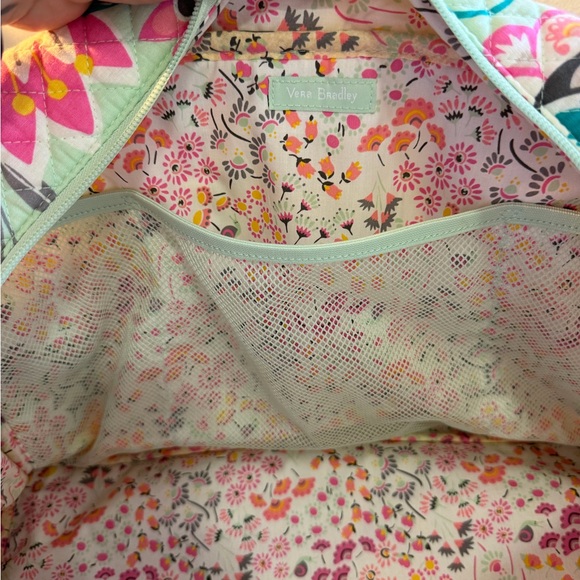 Vera Bradley Multicolor Floral Quilted Travel Bag - Picture 3 of 10